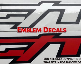 Ram 1500 DT "GT" Bed Decal ACCENT 2019 2020 2021 2022 2023 2024