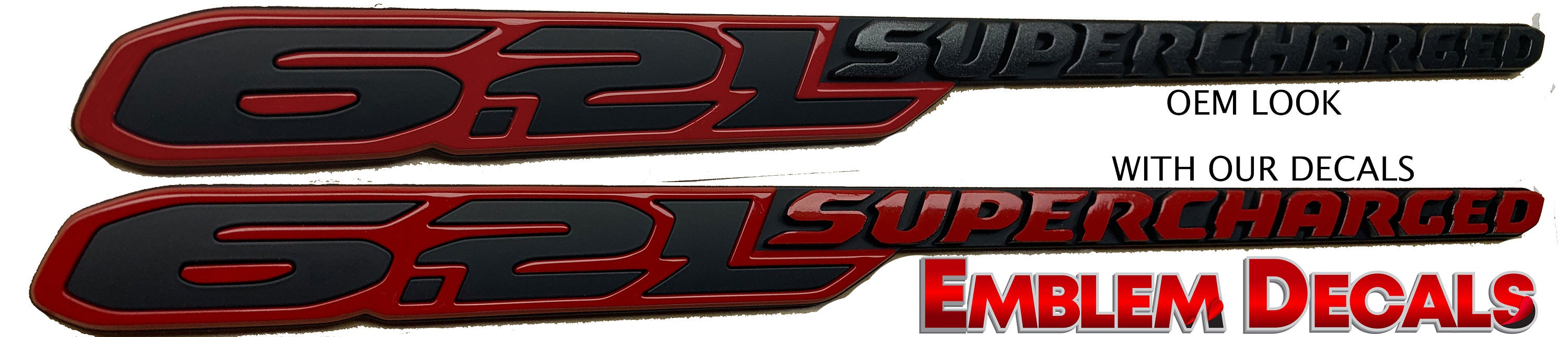 Ram 1500 TRX Hood 6.2L Supercharged Emblem Etsy