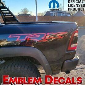 Ram 1500 TRX Solid Bed Decals Decal 2021 2022 2023 2024 OEM SIZE