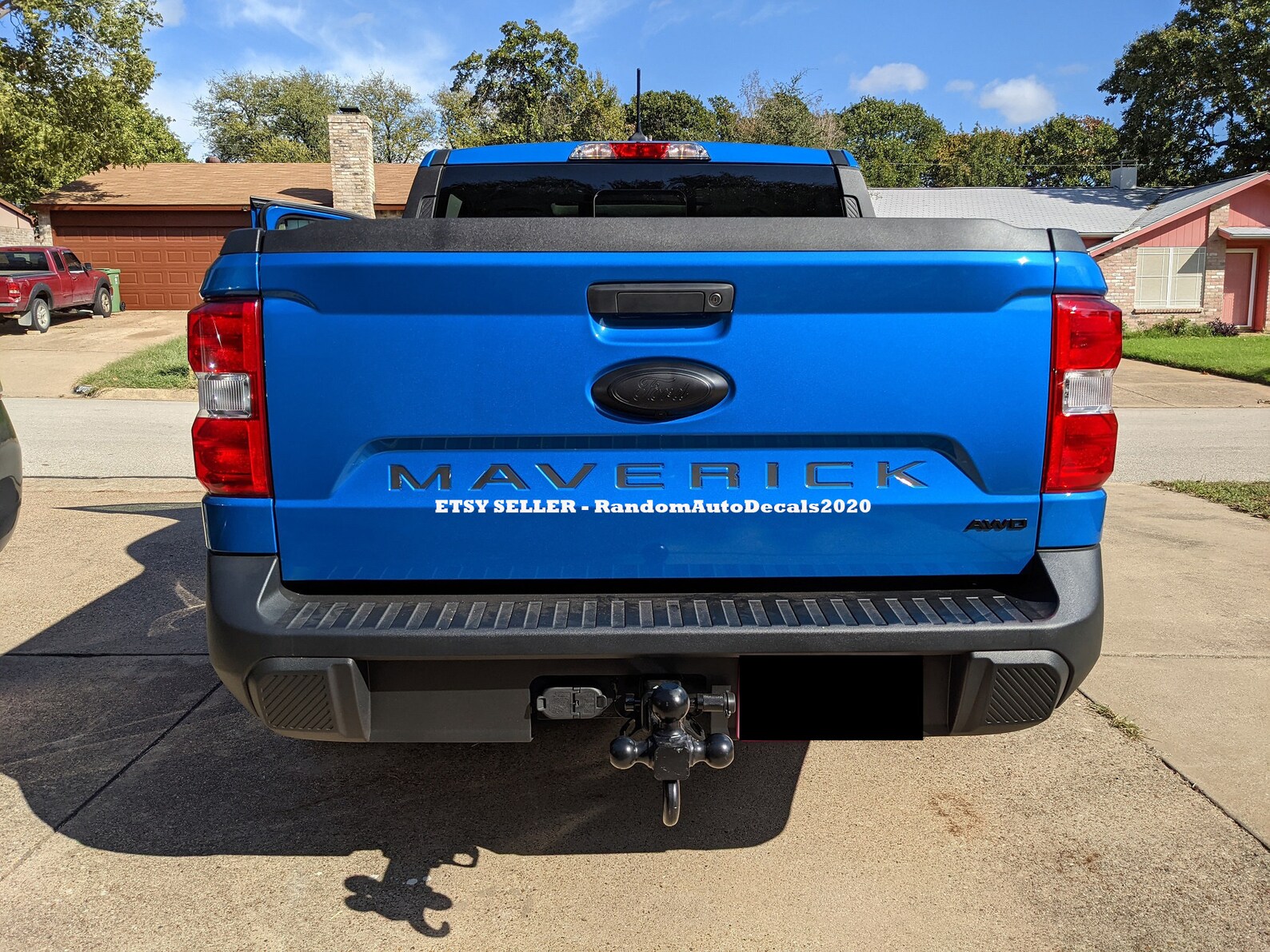 Ford Maverick Tailgate Decals 2022 2023 Truck Etsy