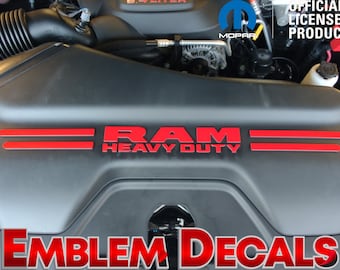 Ram 3500 HEAVY DUTY RAD Shroud Decal Overlay Decal 2025 2026