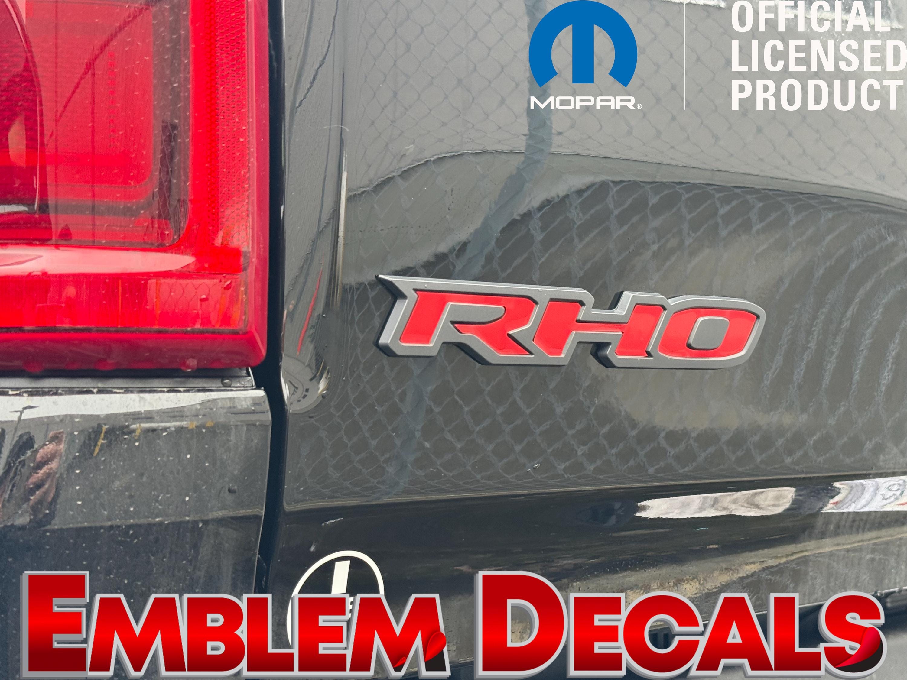 2025 2026 RAM RHO Tailgate Emblem Decal Inlay and Overlay - Etsy