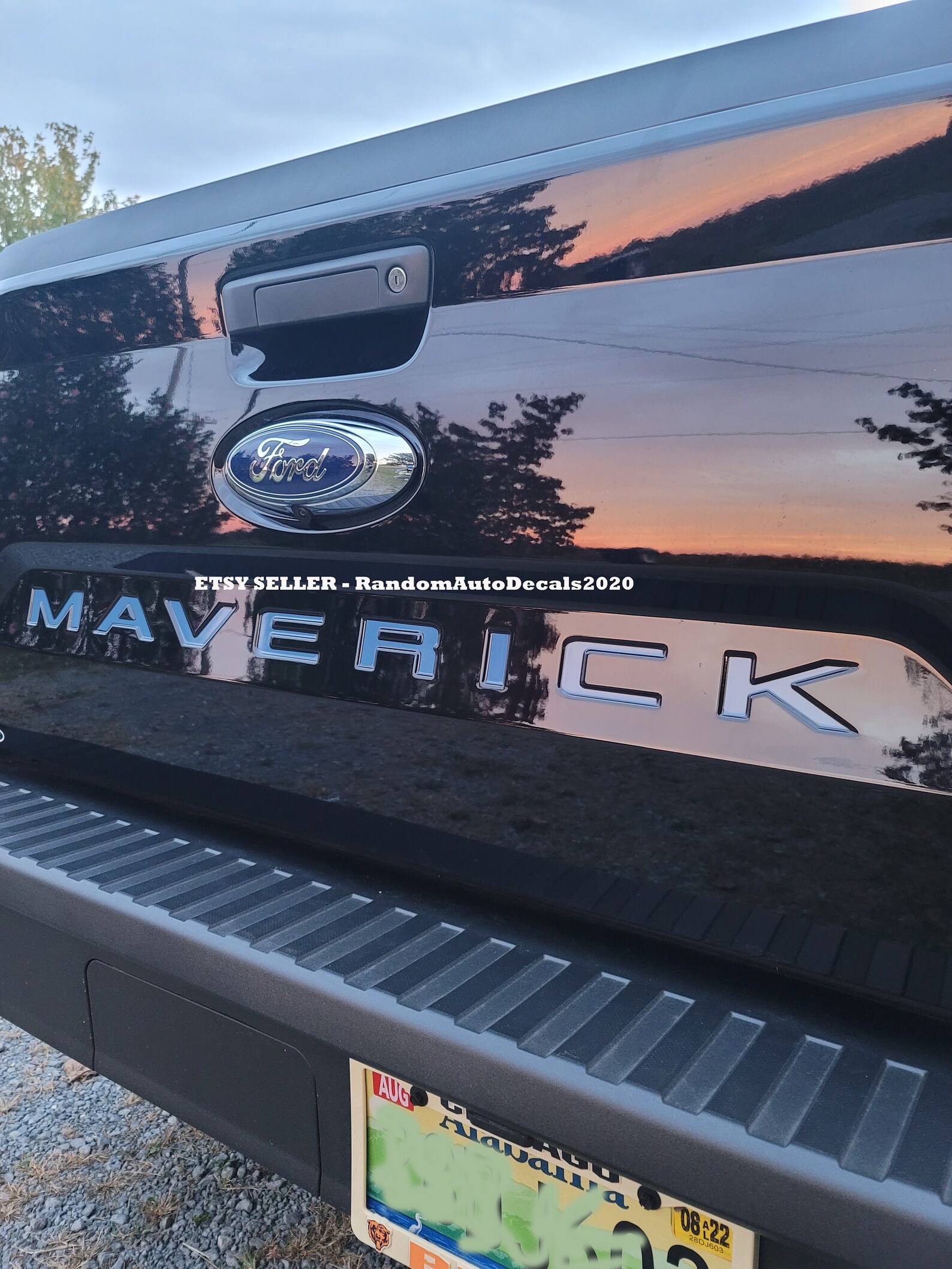 Ford Maverick Tailgate Decals 2022 2023 Truck Etsy