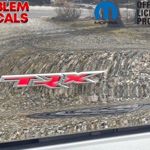 Ram 1500 TRX Emblem Inlay Decal 2021 2022 2023 2024