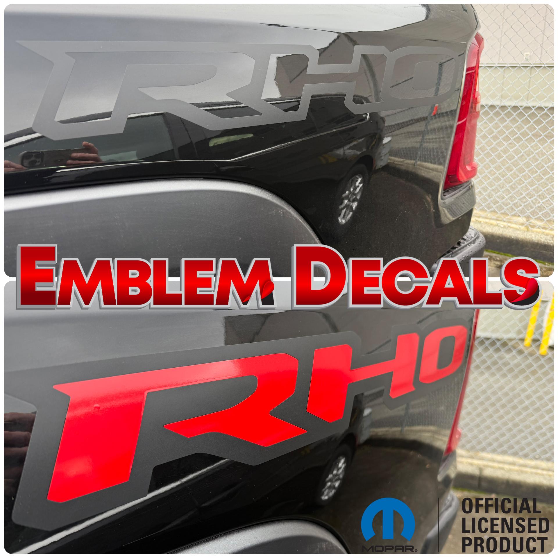Ram 1500 RHO Bed Decal Inner Letter Inserts Overlay 2025 2026 - Etsy