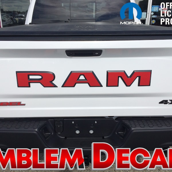 Ram Tailgate Emblem Etsy