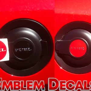 Dodge Challenger Fuel Cap Emblem Decal 2008 2009 2010 2011 2012 2013 2014