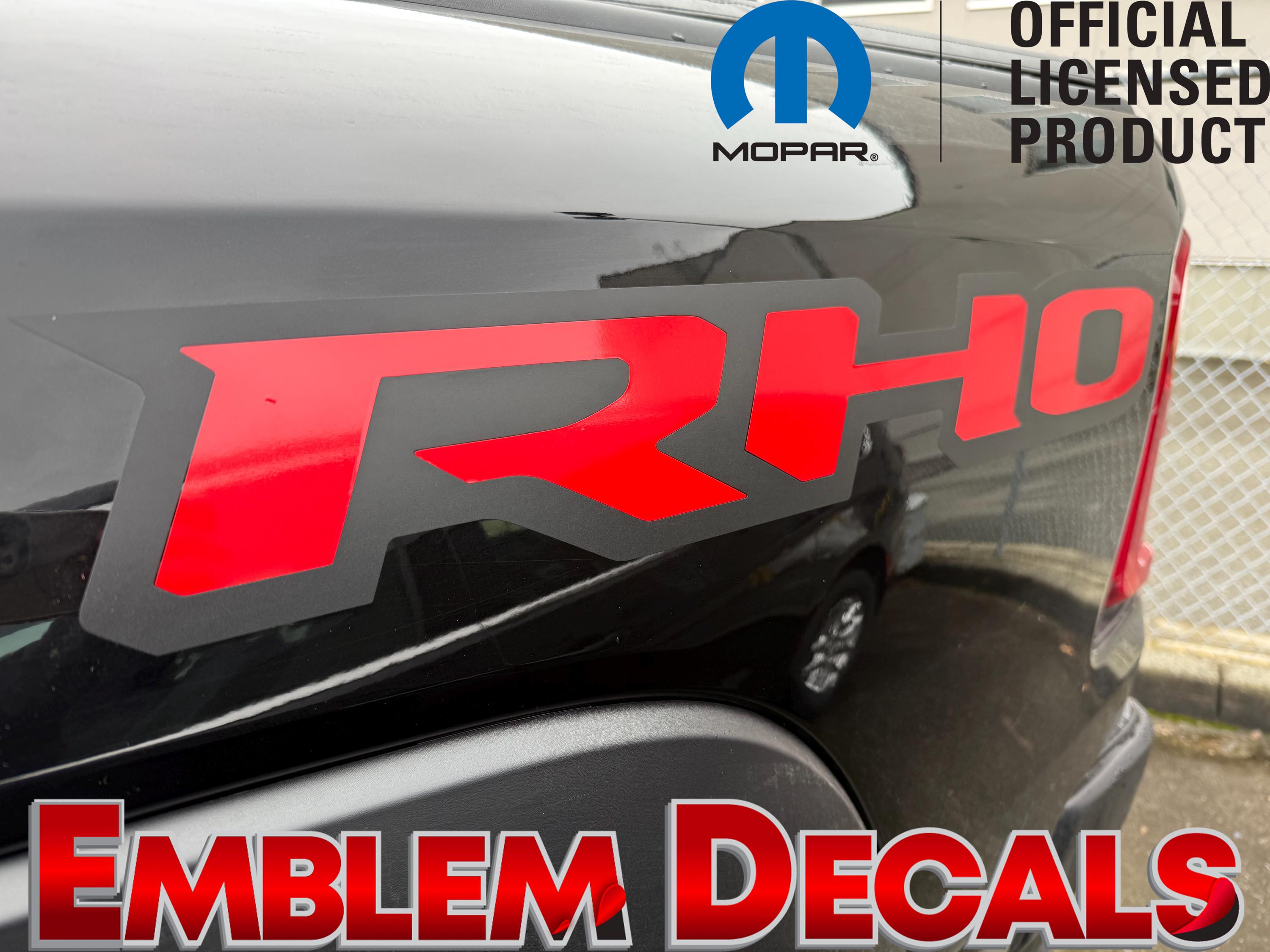 Ram 1500 RHO Bed Decal Inner Letter Inserts Overlay 2025 2026 - Etsy