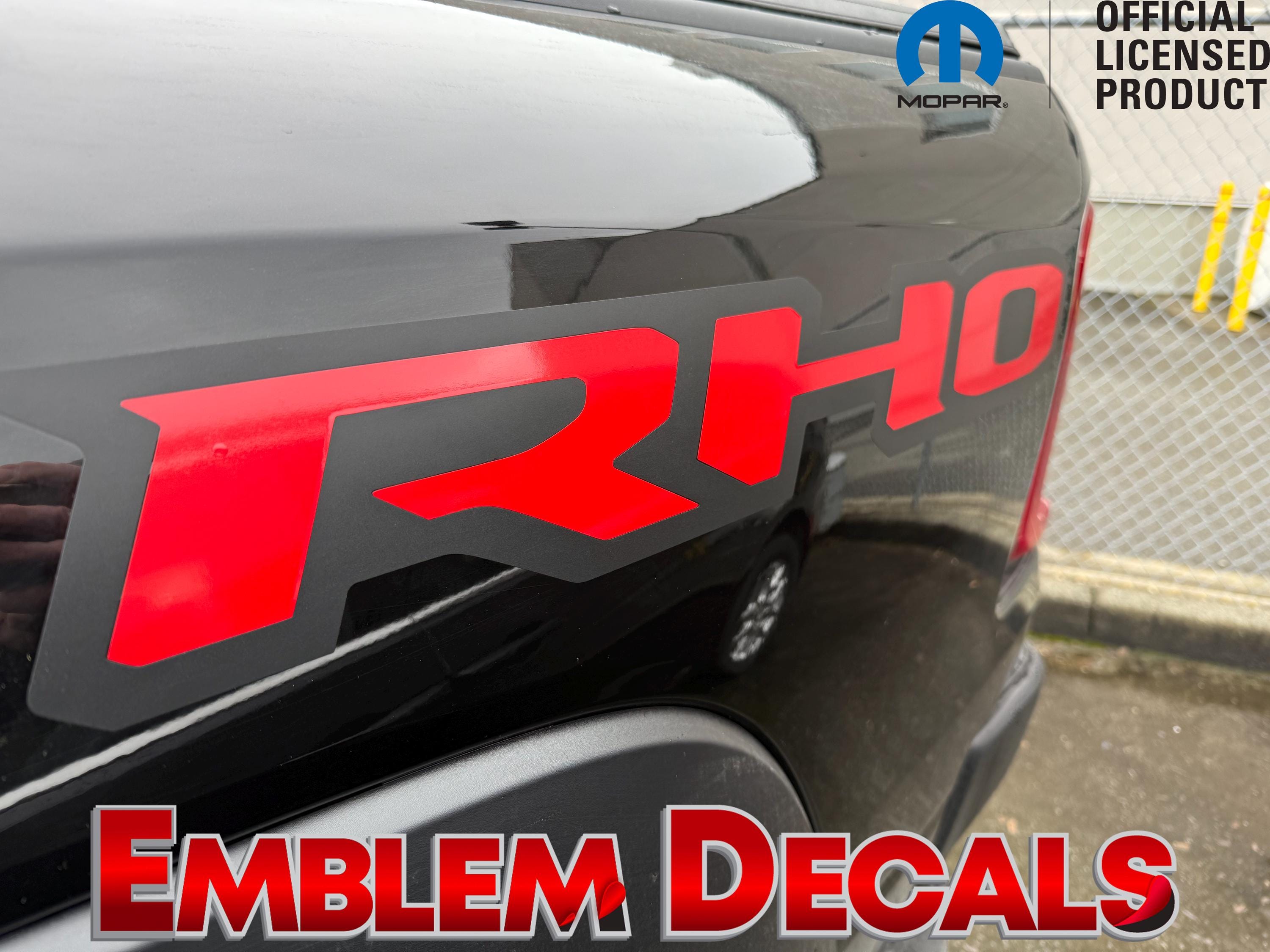 Ram 1500 RHO Bed Decal Inner Letter Inserts Overlay 2025 2026 - Etsy