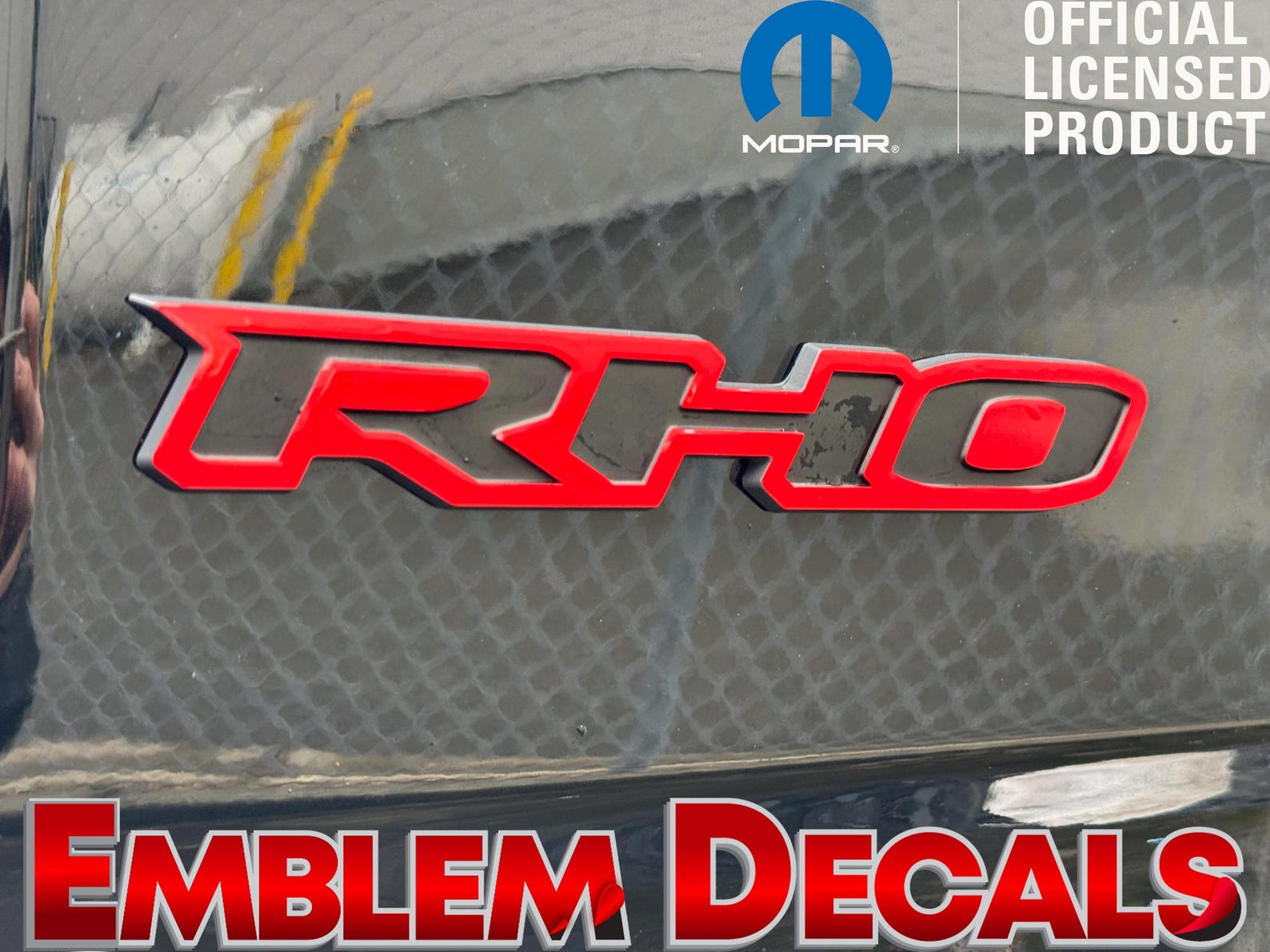Ram Rho Rear Decal RAM 1500 RHO Tailgate PACKAGE Emblem Overlay 2 Tone Decal 2025 2026 - Etsy