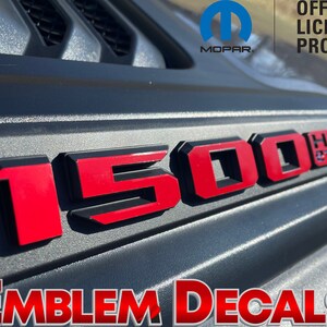DODGE RAM 1500 DT Right&Left Hood Bezel Emblems NEW OEM MOPAR eBay