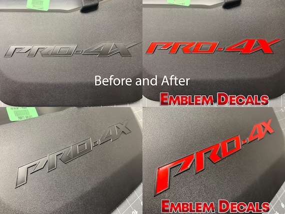 Nissan Frontier Pro4x Mud Flap Splash Guard Decals Overlay 2022