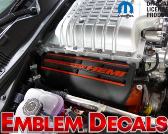 Dodge Challenger JAILBREAK HELLCAT Engine Decal 22 23 See notes in listing