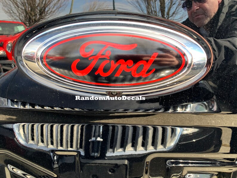 Ford Ranger TAILGATE OVAL Emblem Insert Decals 2019 2020 2021 Etsy
