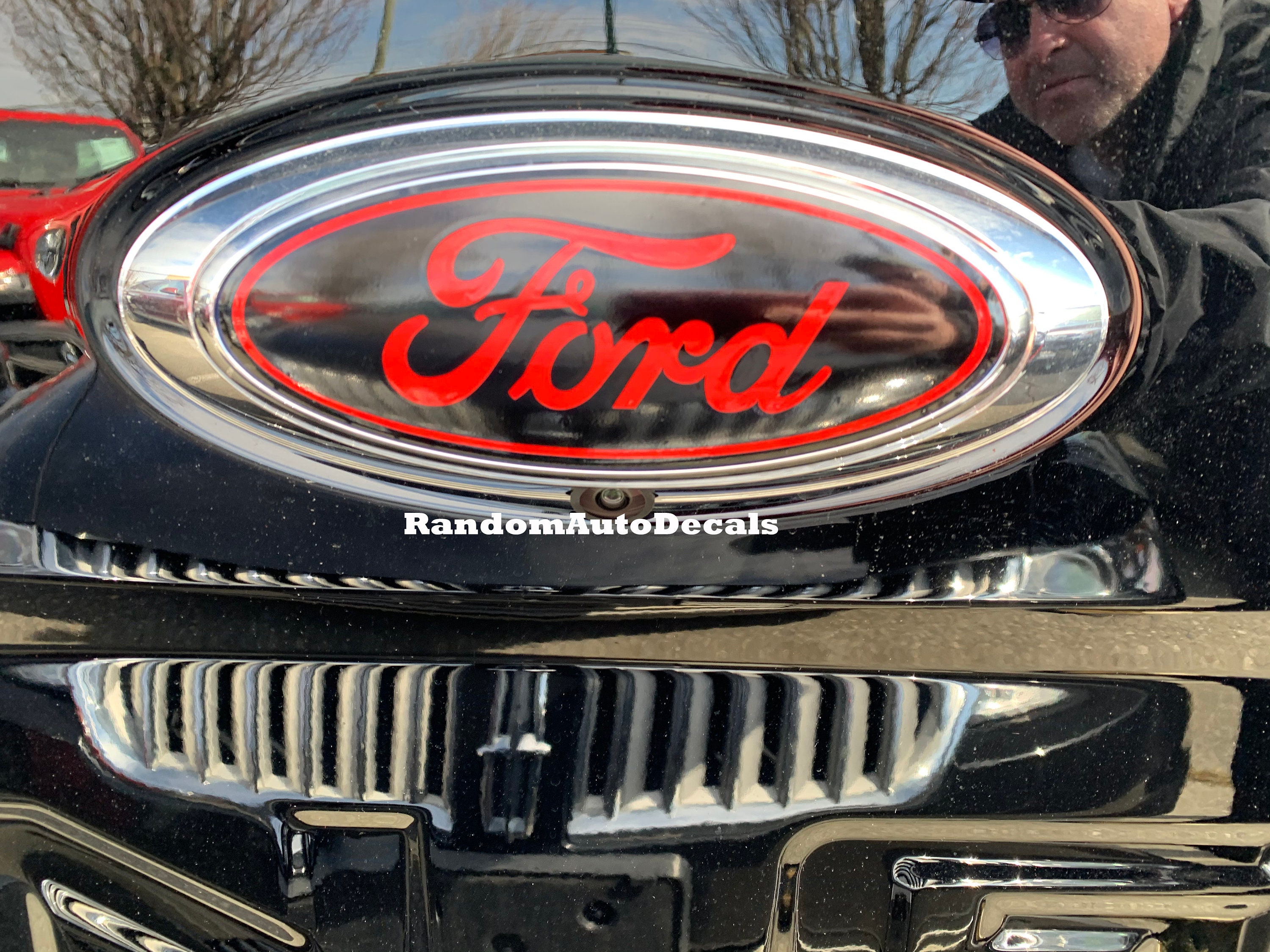 Ford Ranger TAILGATE OVAL Emblem Insert Decals 2019 2020 2021 Etsy UK