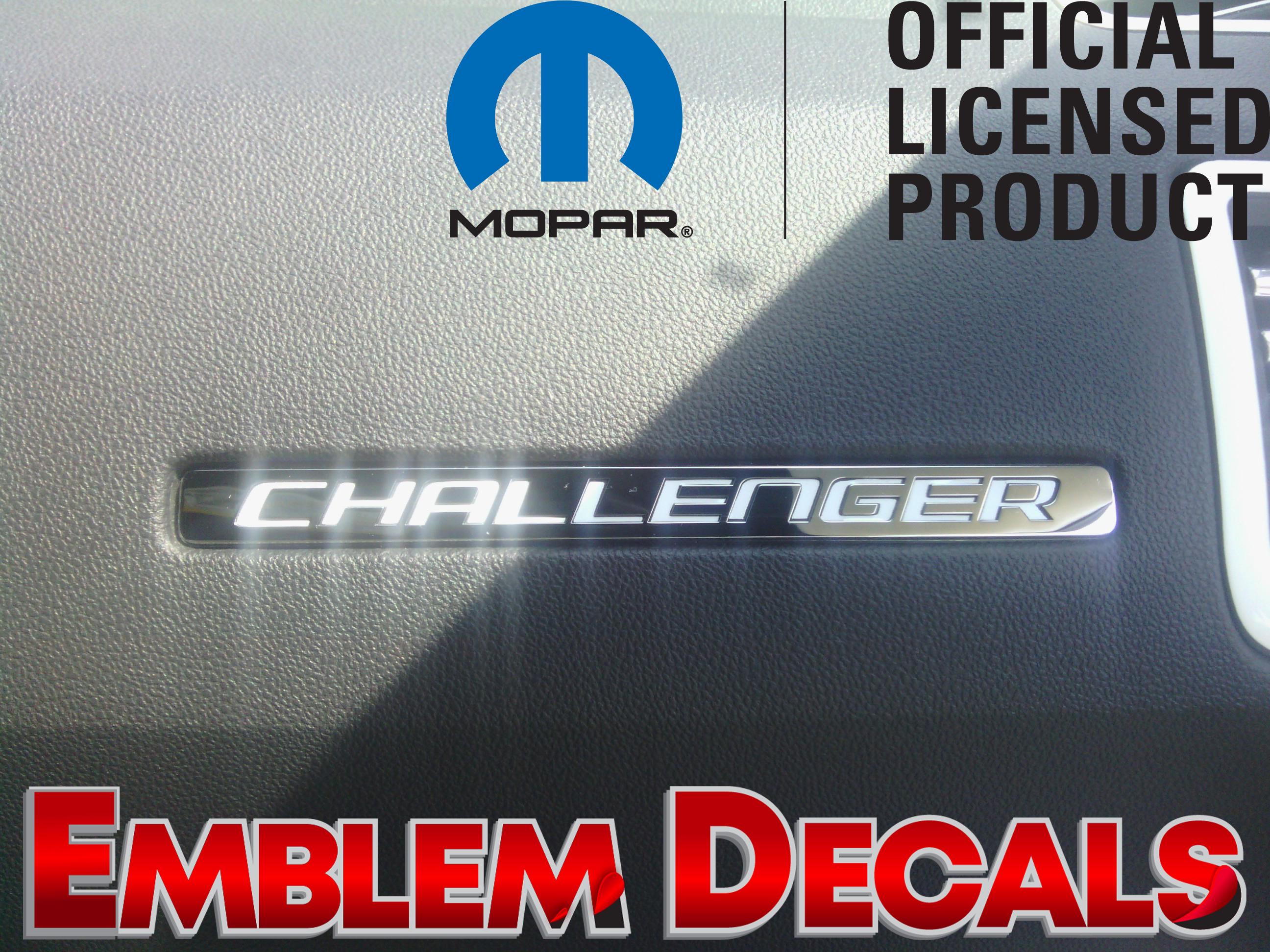Dodge Challenger Passenger Vent Decal 2008 2009 2010 2011 2012