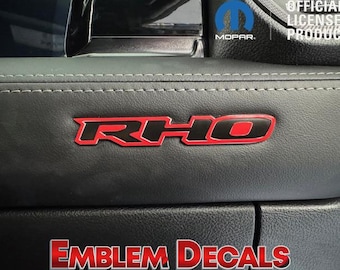 Ram 1500 RHO Passenger Dash Airbag Emblem Decal 2025 2026