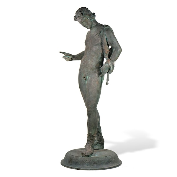Narcisse, statue en bronze, 25.59 », made in Italy, idée cadeau