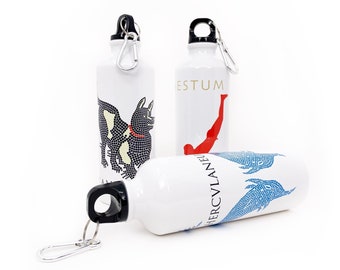 Water Bottle with Carabiner - 500 ml, gift idea