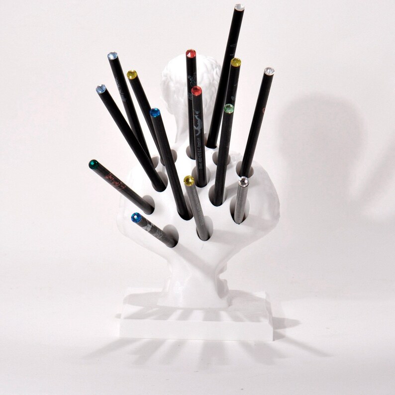 Julius Caesar Pen Holder 3D Printed Made in Italy Gift Etsy