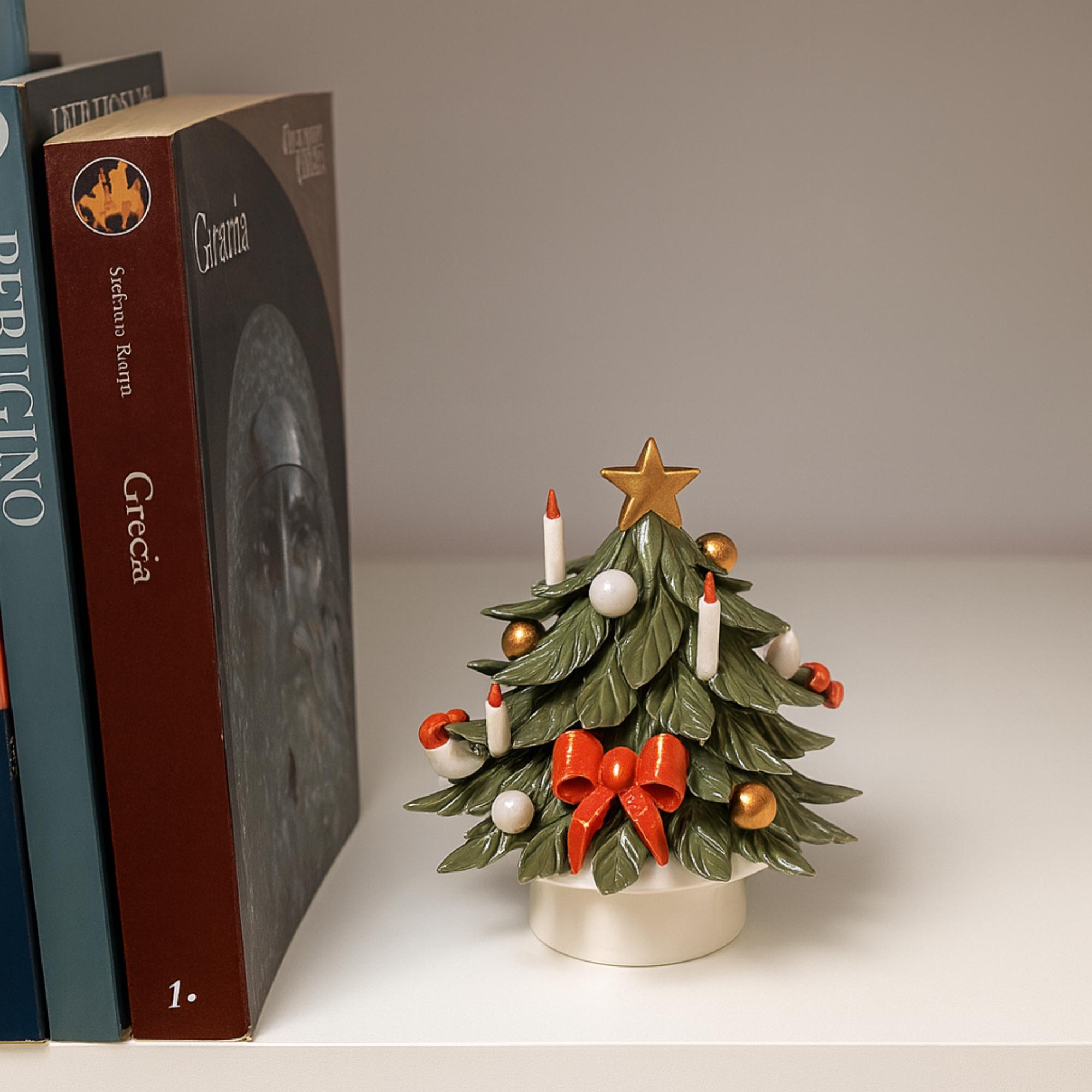 Capodimonte Christmas Tree Porcelain Decor - Etsy
