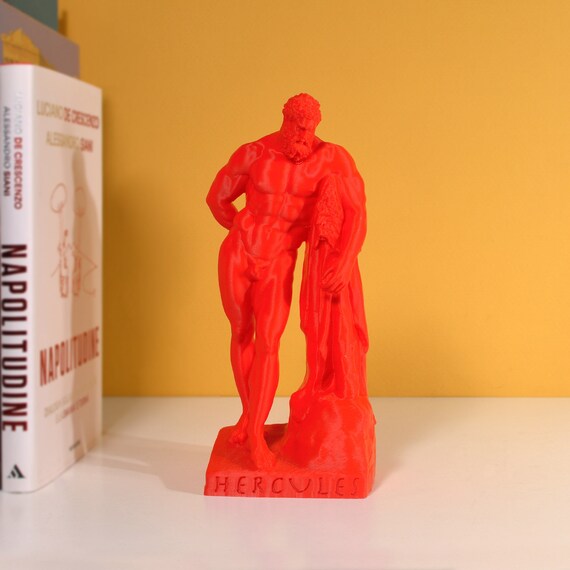 ファルネーゼのヘラクレス像 – 3DプリントPLA – モダンクラシックな