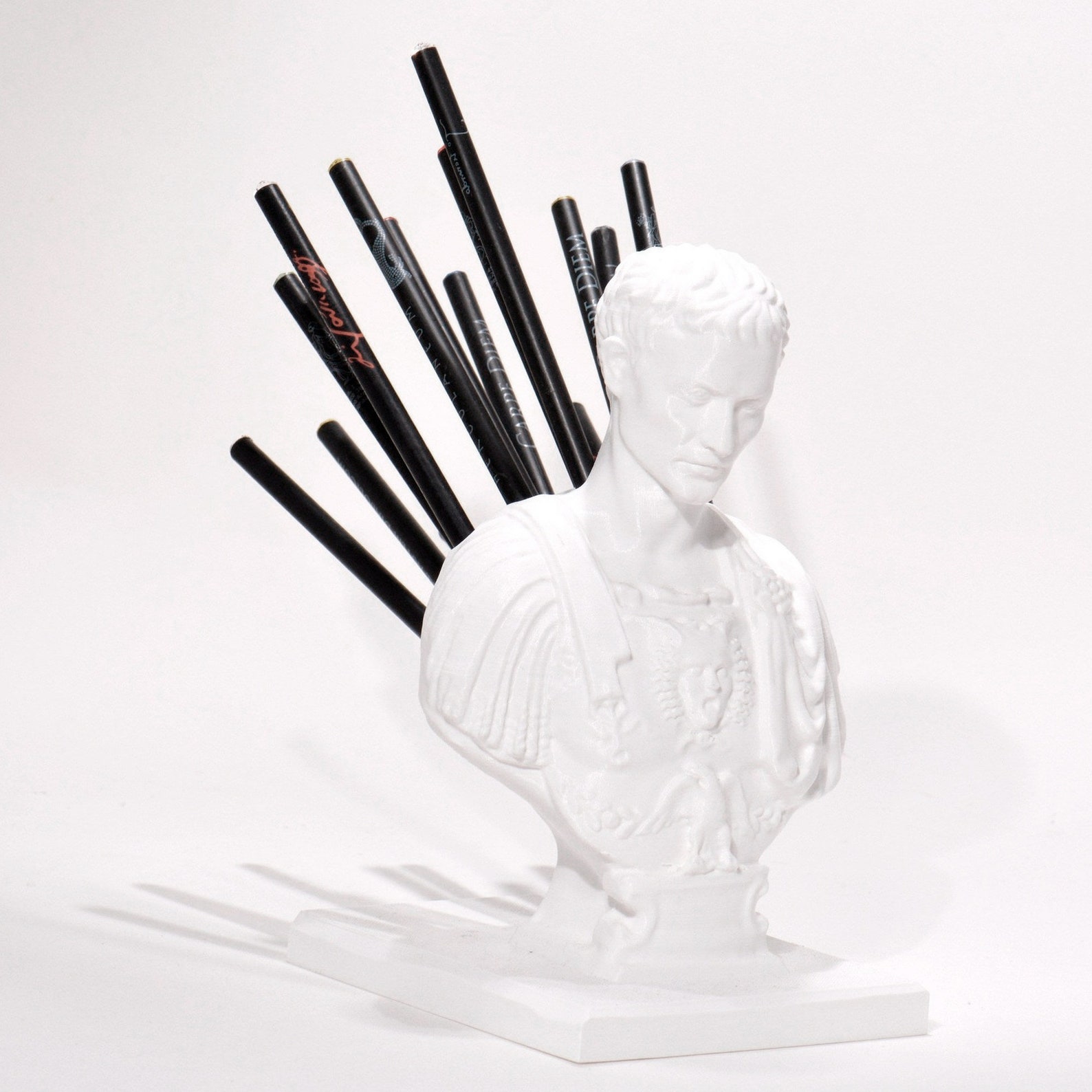 Julius Caesar Pen Holder 3D Printed Made in Italy Gift Etsy