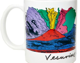 Mug with Vesuvius by Warhol - Ceramic mug