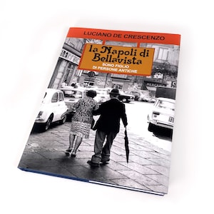 Luciano De Crescenzo Bellavista Napoli Libro fotografico