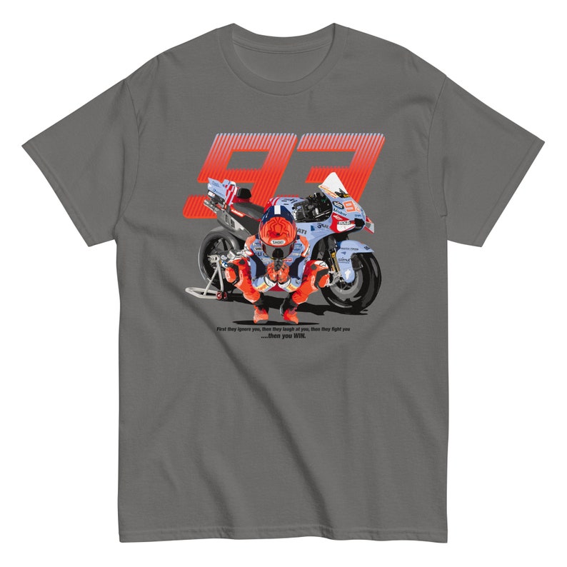 Marc Marquez 2024 Ready for Action, GP fighter, Road Racing, Grand prix MM93 Unisex  classic tee