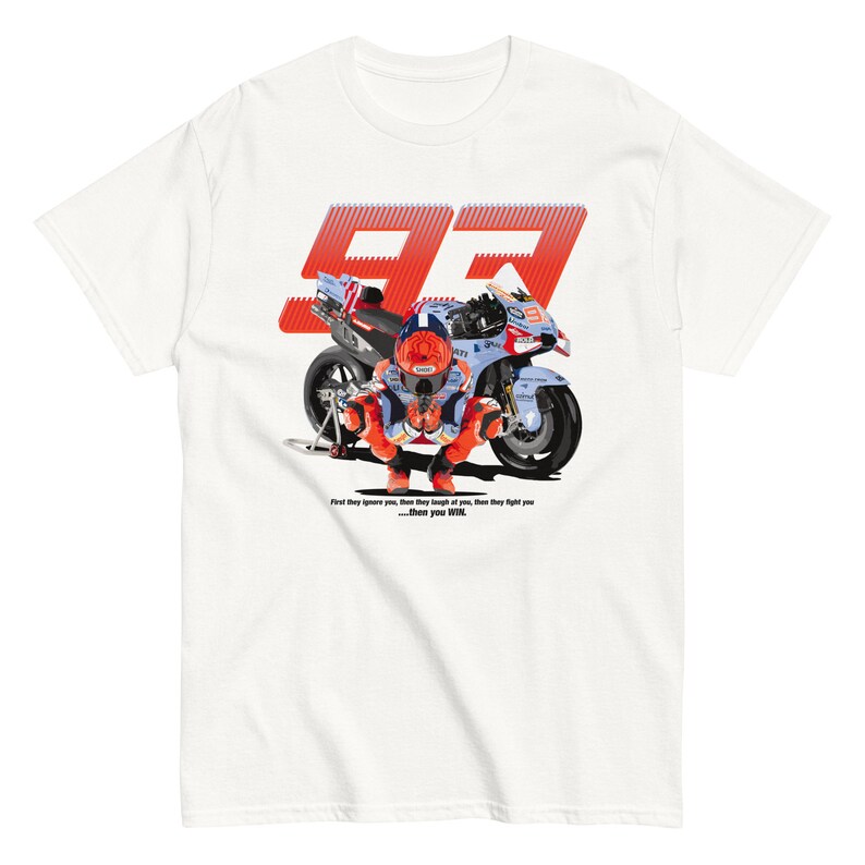 Marc Marquez 2024 Ready for Action, GP fighter, Road Racing, Grand prix MM93 Unisex  classic tee