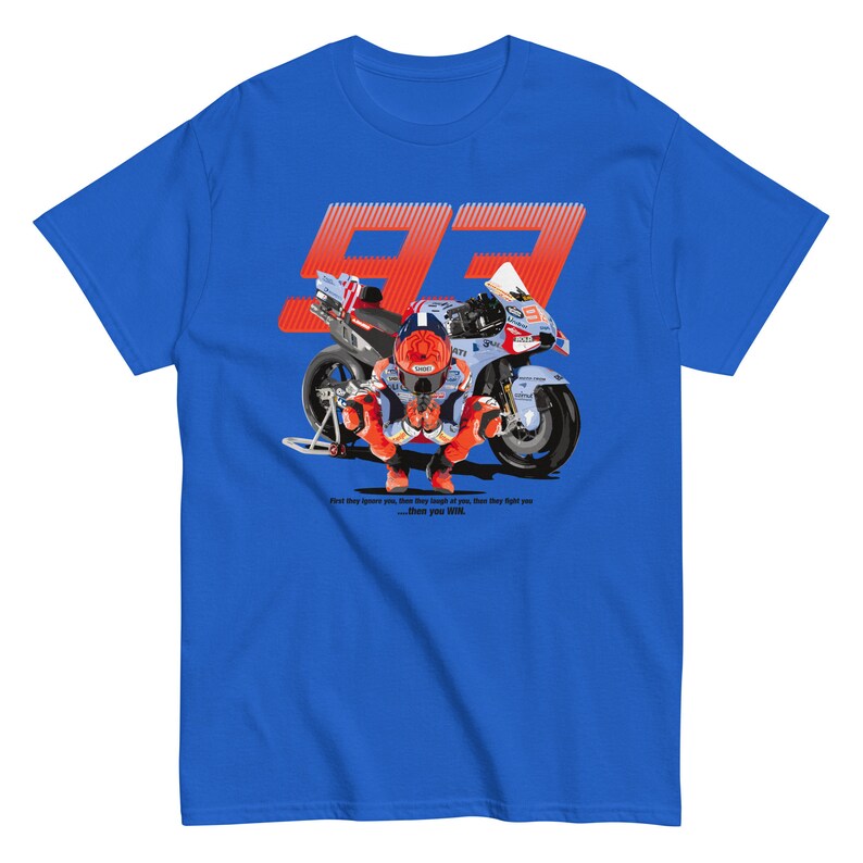 Marc Marquez 2024 Ready for Action, GP fighter, Road Racing, Grand prix MM93 Unisex  classic tee