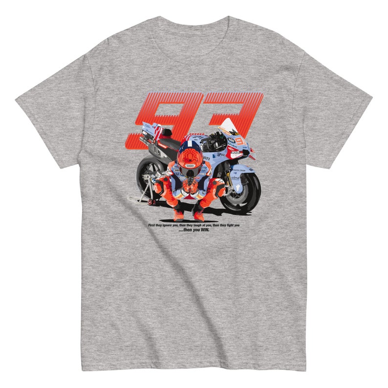 Marc Marquez 2024 Ready for Action, GP fighter, Road Racing, Grand prix MM93 Unisex  classic tee