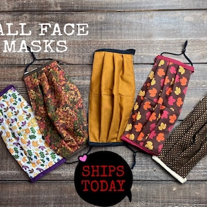 comfortable Cotton Face Mask with filter pocket, nose wire for men, women, kids. Double layer cloth soft elastic loop mask face covering