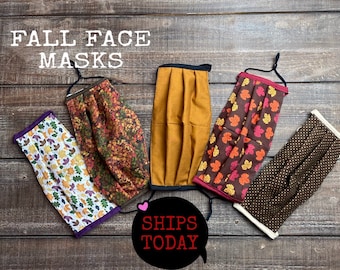 comfortable Cotton Face Mask with filter pocket, nose wire for men, women, kids. Double layer cloth soft elastic loop mask face covering
