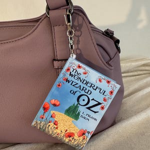 Purse Charm for The Wizard of Oz by L. Frank Baum - Miniature Printed Book