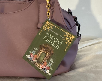 Purse Charm for The Secret Garden by Frances Hodgson Burnett Miniature Printed Book