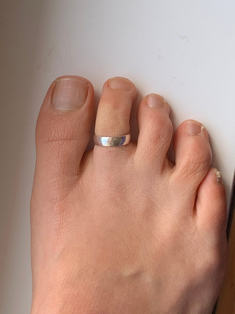 Toe rings or mid-fingers rings made with sterling silver image 7