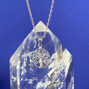 Lebensbaum-Anhänger aus Sterlingsilber
