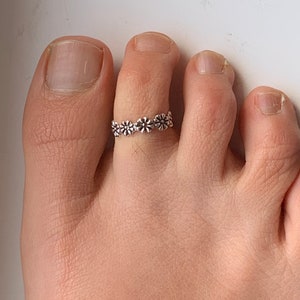 Toe rings or mid-fingers rings made with sterling silver image 9