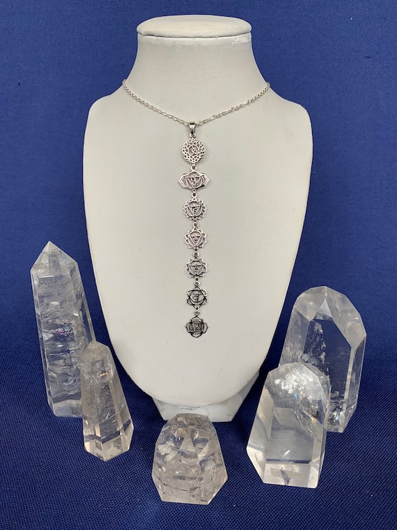 Collier 7 Chakras - collier 7 chakras en pierre