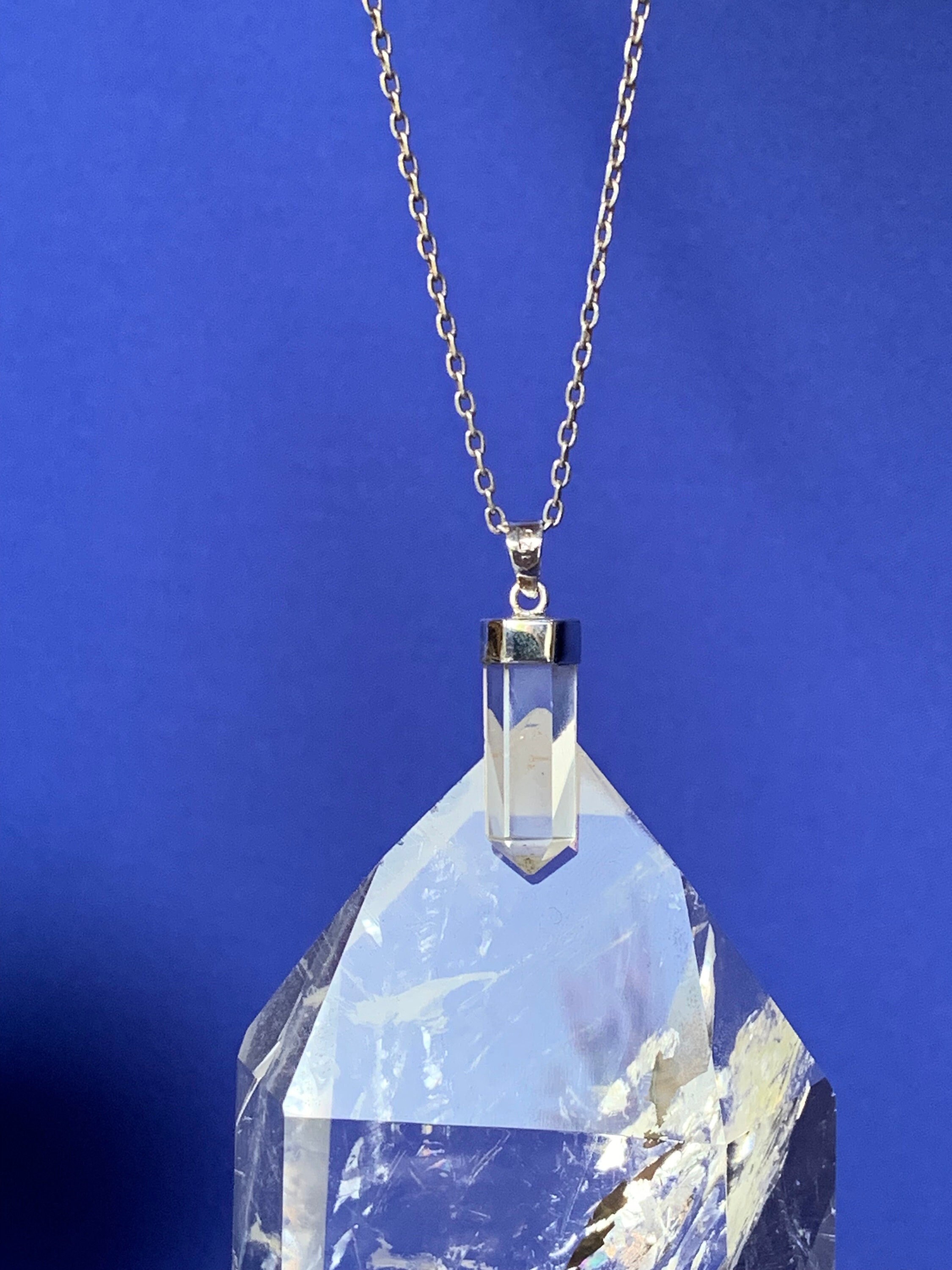 Natural sales rock necklaces
