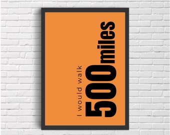 500 Miles Etsy