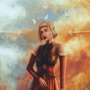 Sera nunca fue l Dragon Age Sera Impresión artística