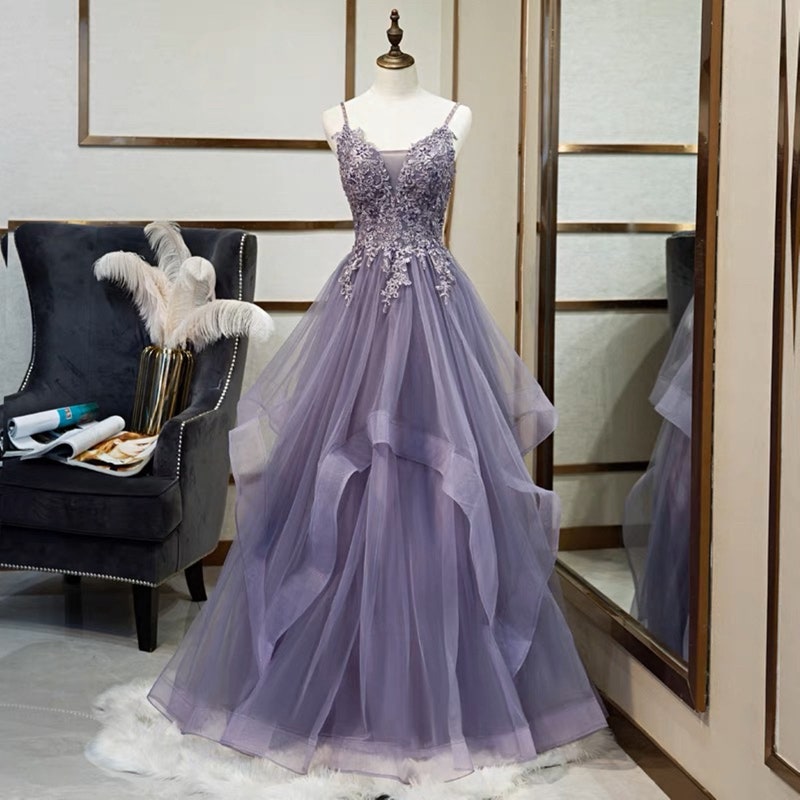 Maid of Honor Dresses Purple Etsy UK — free download