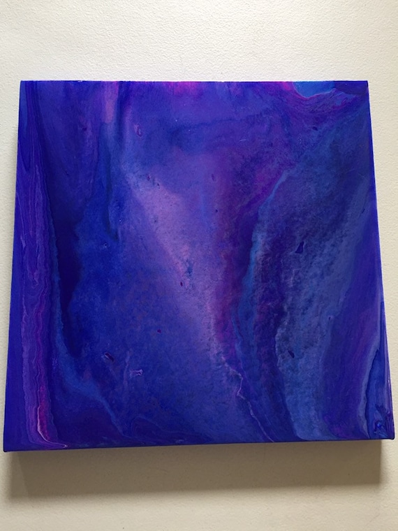 Oceanic Swirl Fine Art Decor Canvas Painting