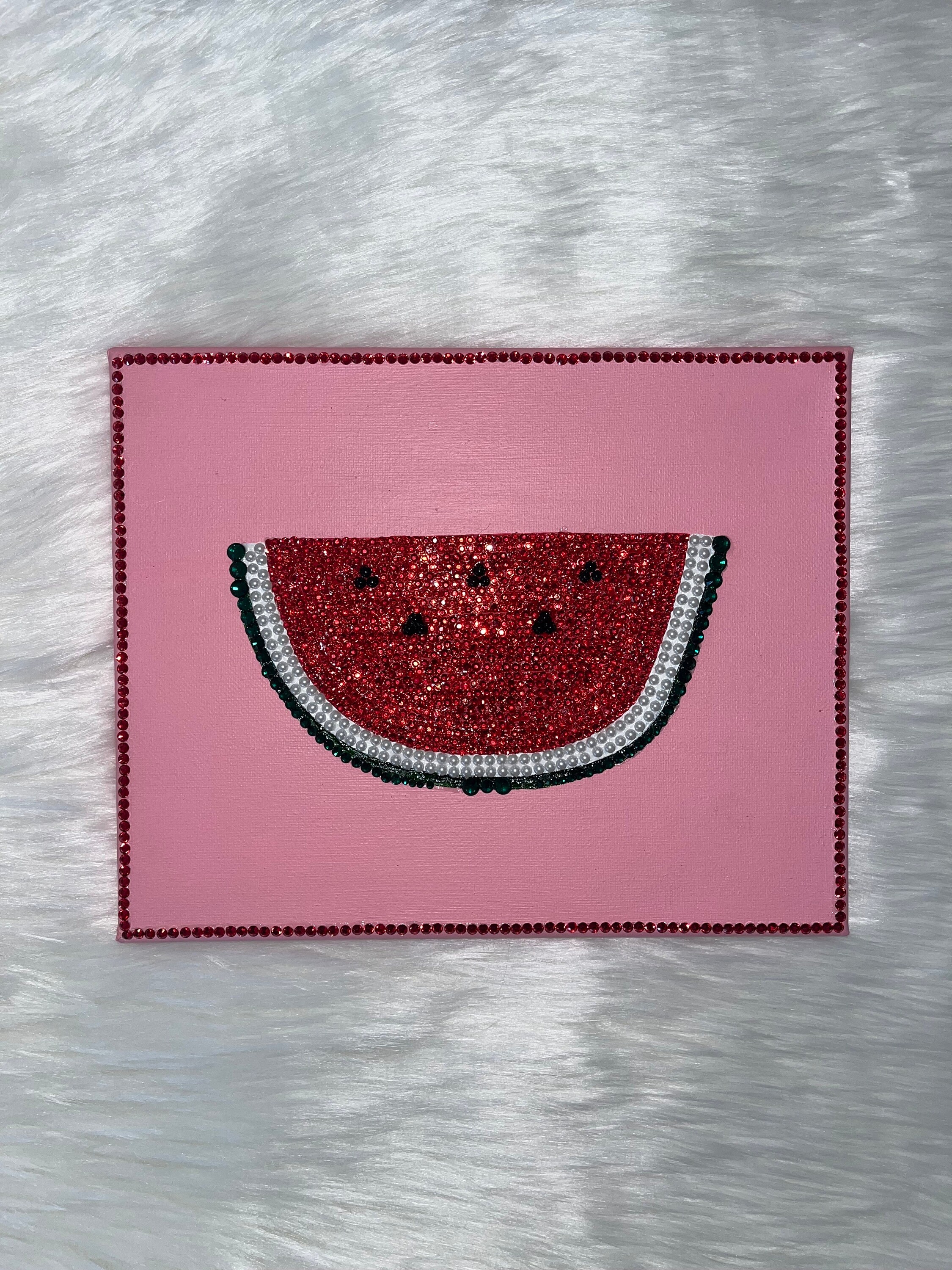 Bedazzled Watermelon Painting