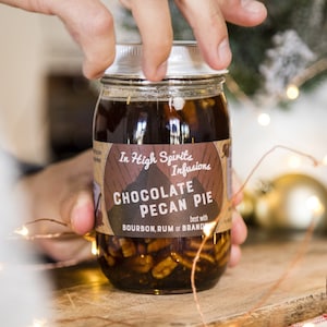 Cocktail infusion kit - Chocolate Pecan Pie | fun festive gift | Christmas stocking stuffer