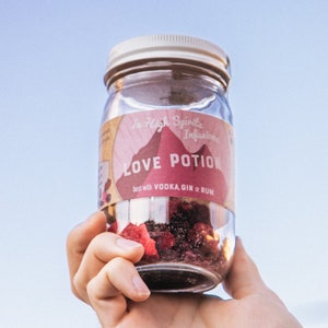 Cocktail infusion kit - Love Potion | fun easy gift | Valentine's Day