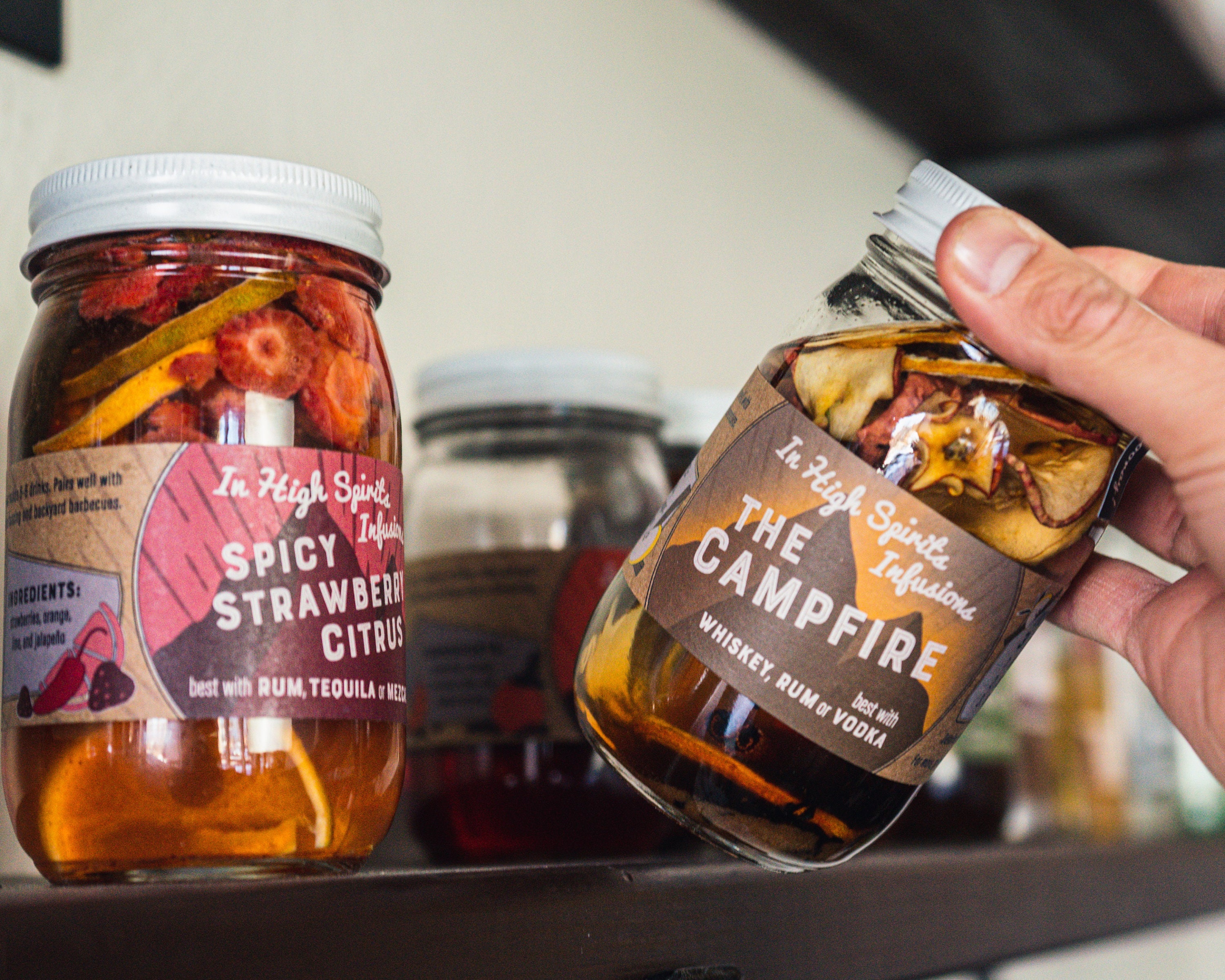 Spicy Strawberry Citrus Cocktail Infusion Kit | Fun Easy Gift